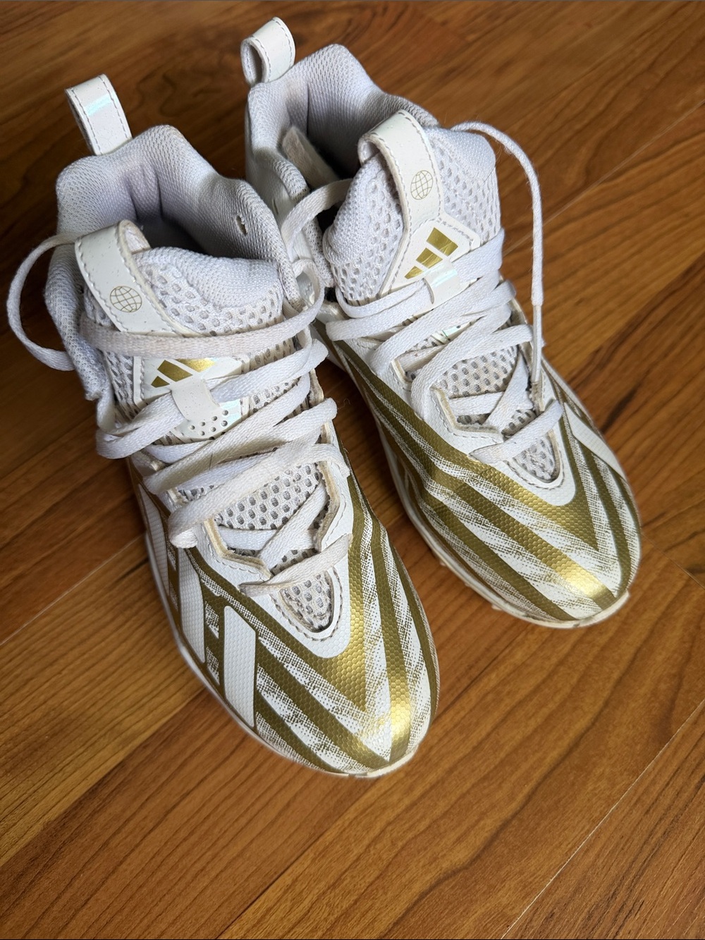 adidas freak spark kids football cleats size 1.5